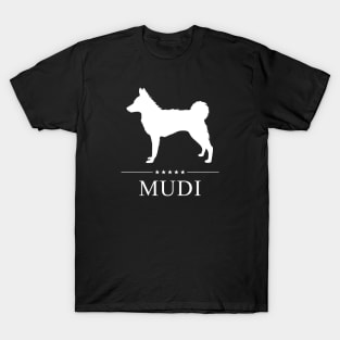 Mudi White Silhouette T-Shirt